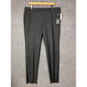 New $175 Lauren Ralph Lauren Mens Ultraflex Wool Pants Grey 44W Long Eastwood